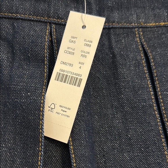 J. Crew Blue Skorts with Pleated Design - Picture 3 of 4